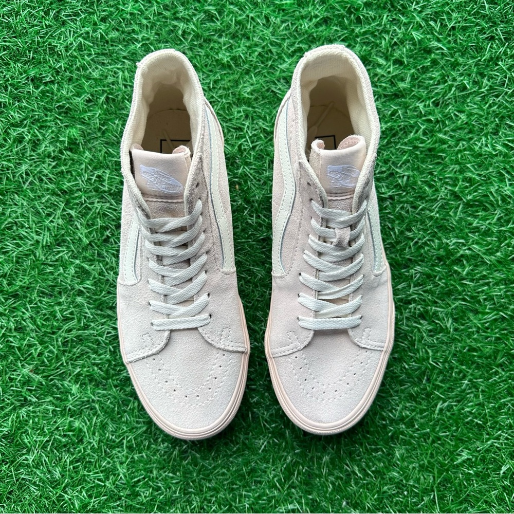 Vans Sk8 Hi Tapered Stackform Suede Shell Platform - Picture 9 of 9